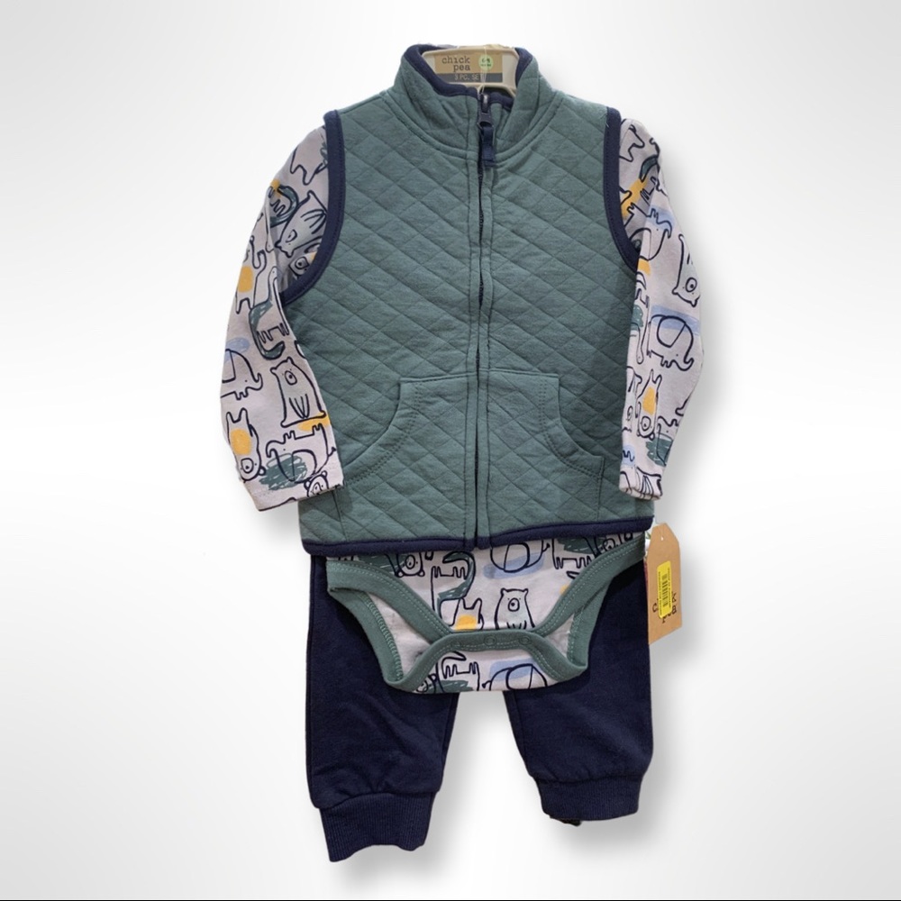 Chickpea Baby Boy 3 Piece Set